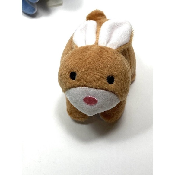 Lot 5 small soft toys Ninja Turtle Walrus Bunny Duke Eeyore - Picture 11 of 13